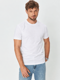 Camiseta Duo Lobo Masculina Acostamento Branco