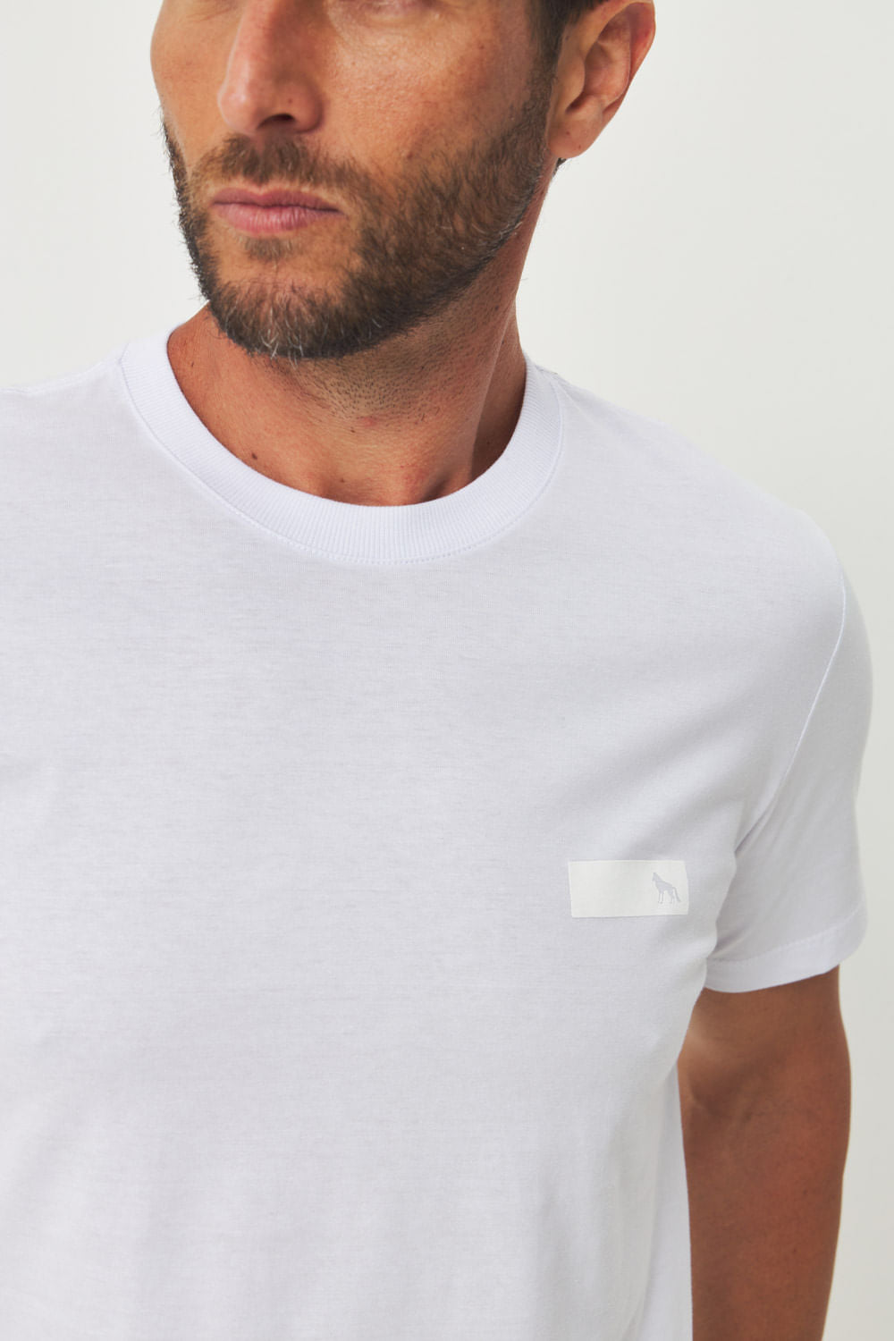 Camiseta Mini Block Local Masculina Acostamento Branco