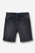 Bermuda Jeans Masculina Acostamento Jeans Escuro