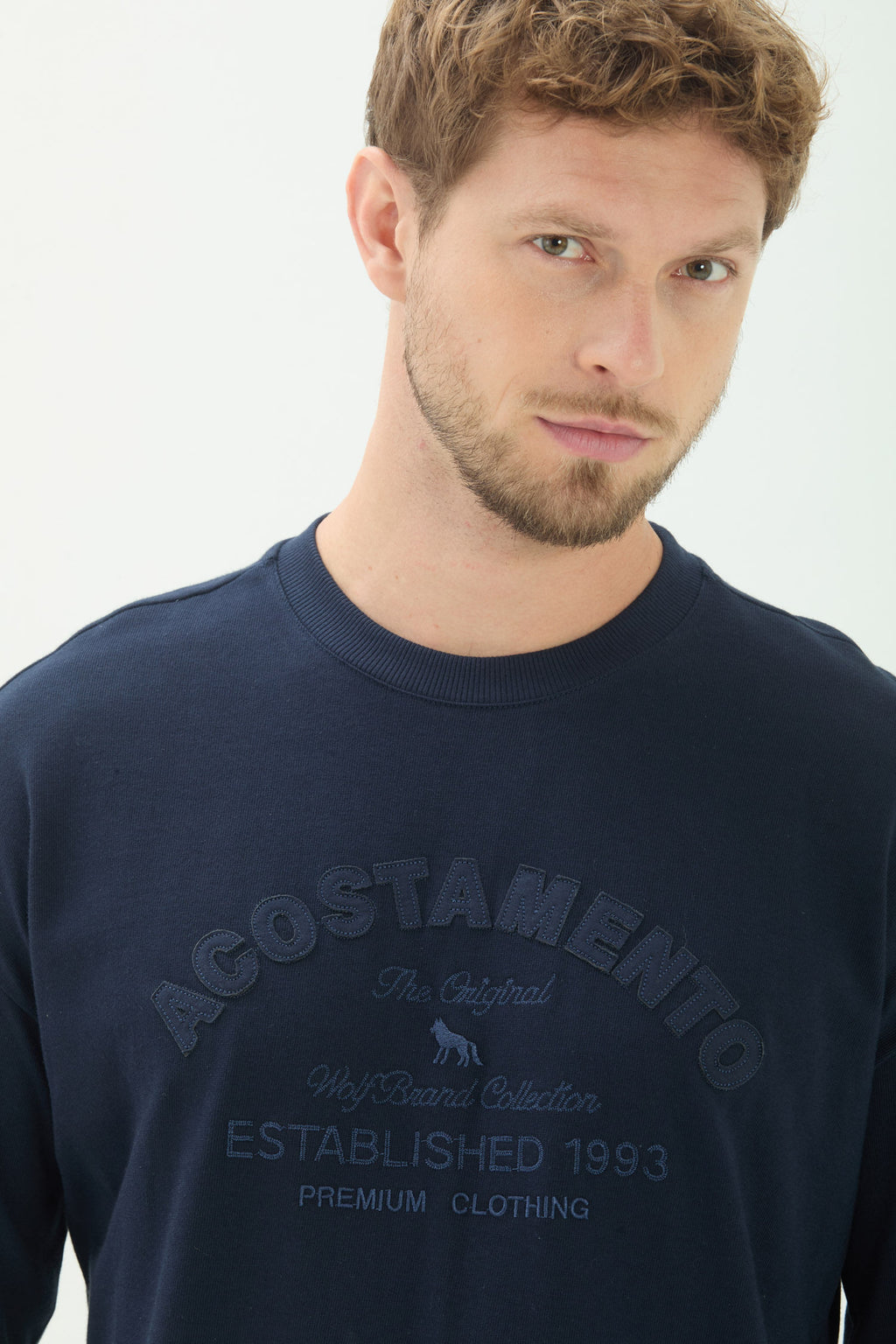 Blusão Moletom Urbano Masculino Acostamento Marinho