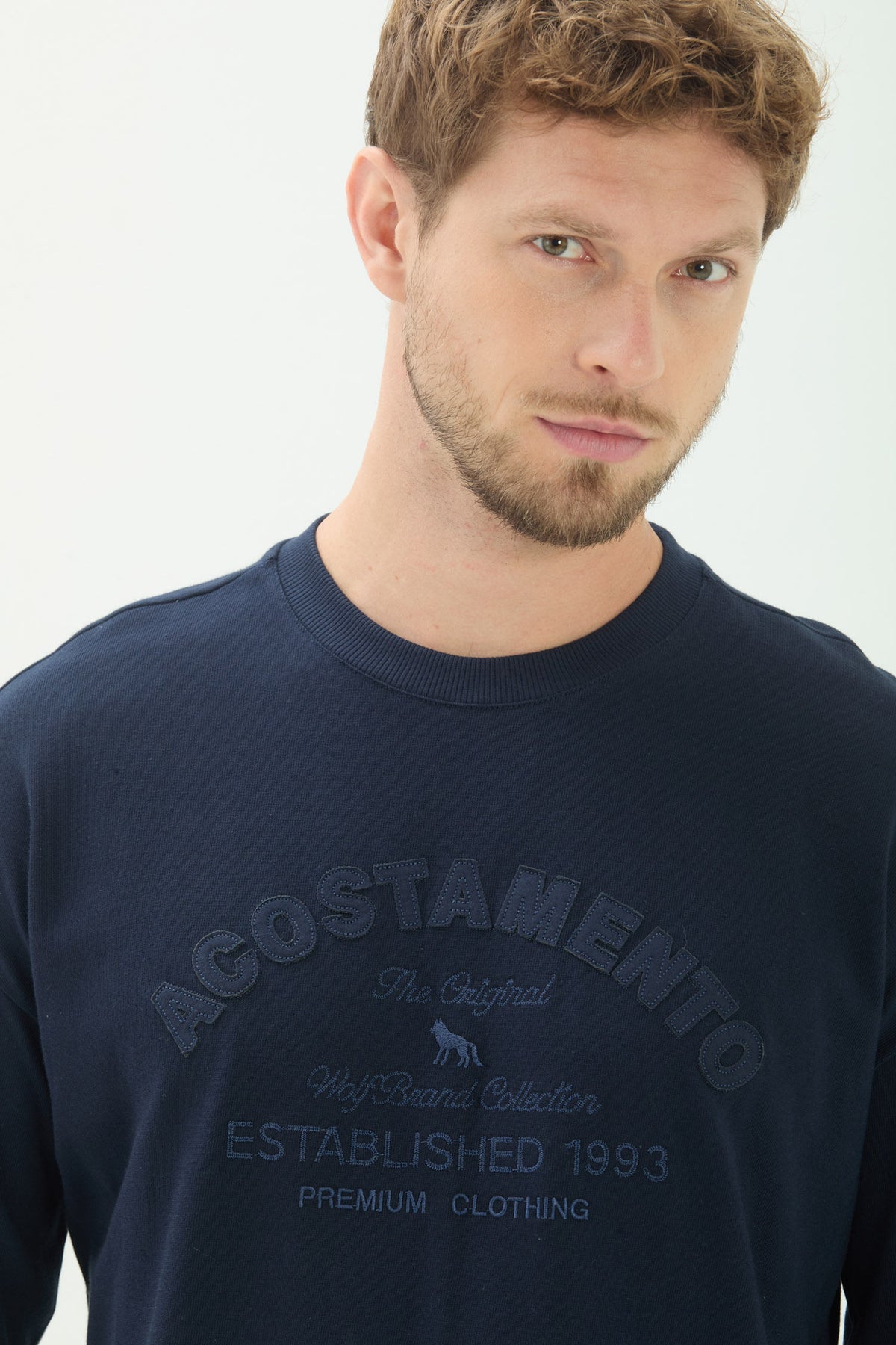 Blusão Moletom Urbano Masculino Acostamento Marinho