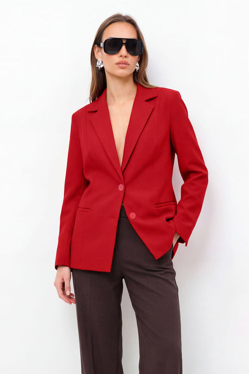 Blazer Clássico ACT Feminino Hot Red