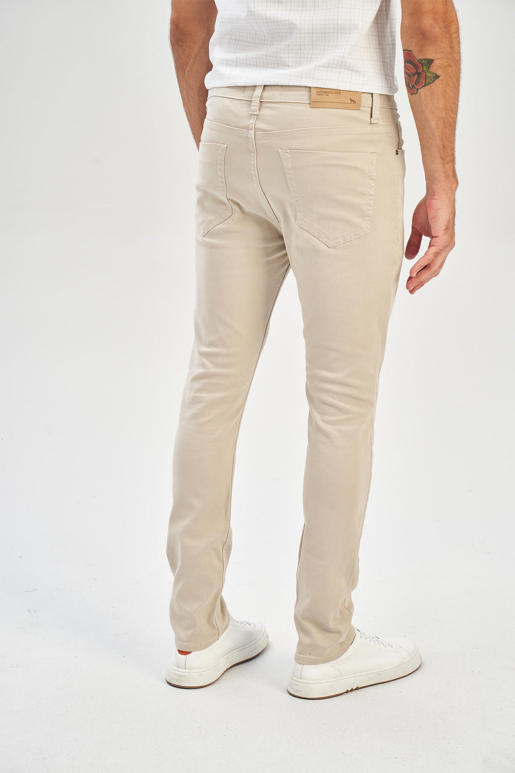 Calça Sarja Skinny Masculina Acostamento Goanna
