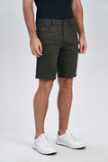 Bermuda Sarja Andrews Masculina Acostamento Verde Militar