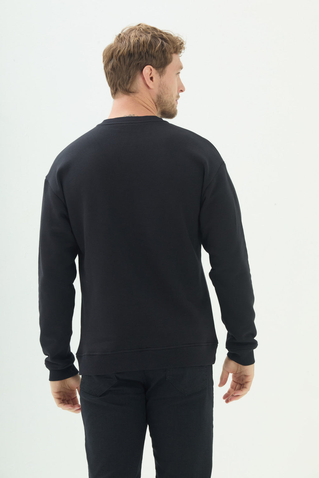 Blusão Moletom Básico Masculino Acostamento Preto