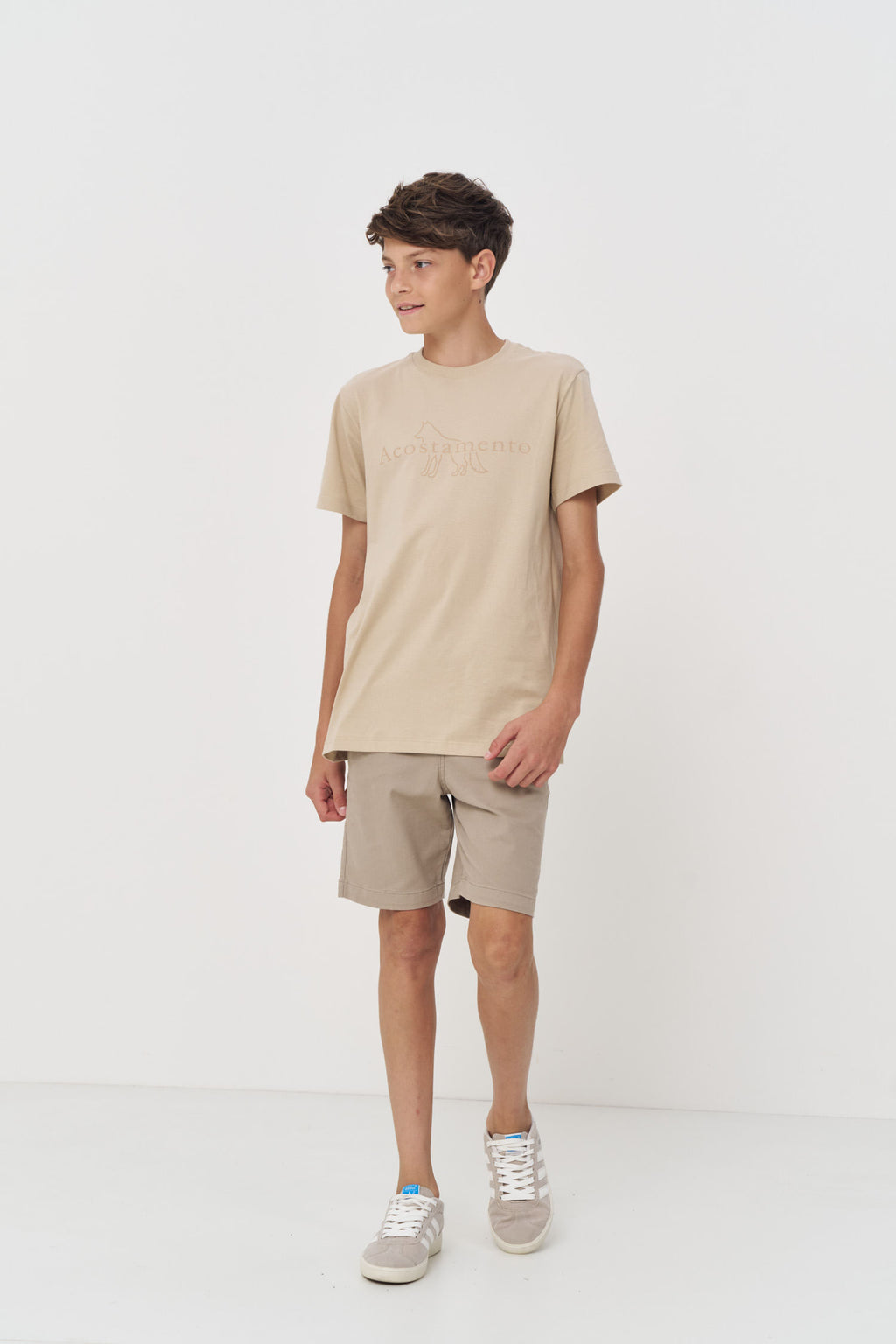 Camiseta Moderna Menino Acostamento Next Goanna