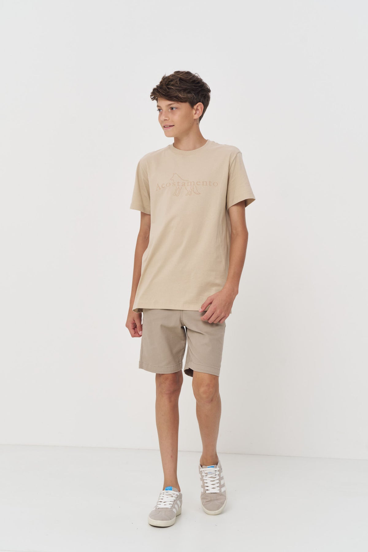 Camiseta Moderna Menino Acostamento Next Goanna