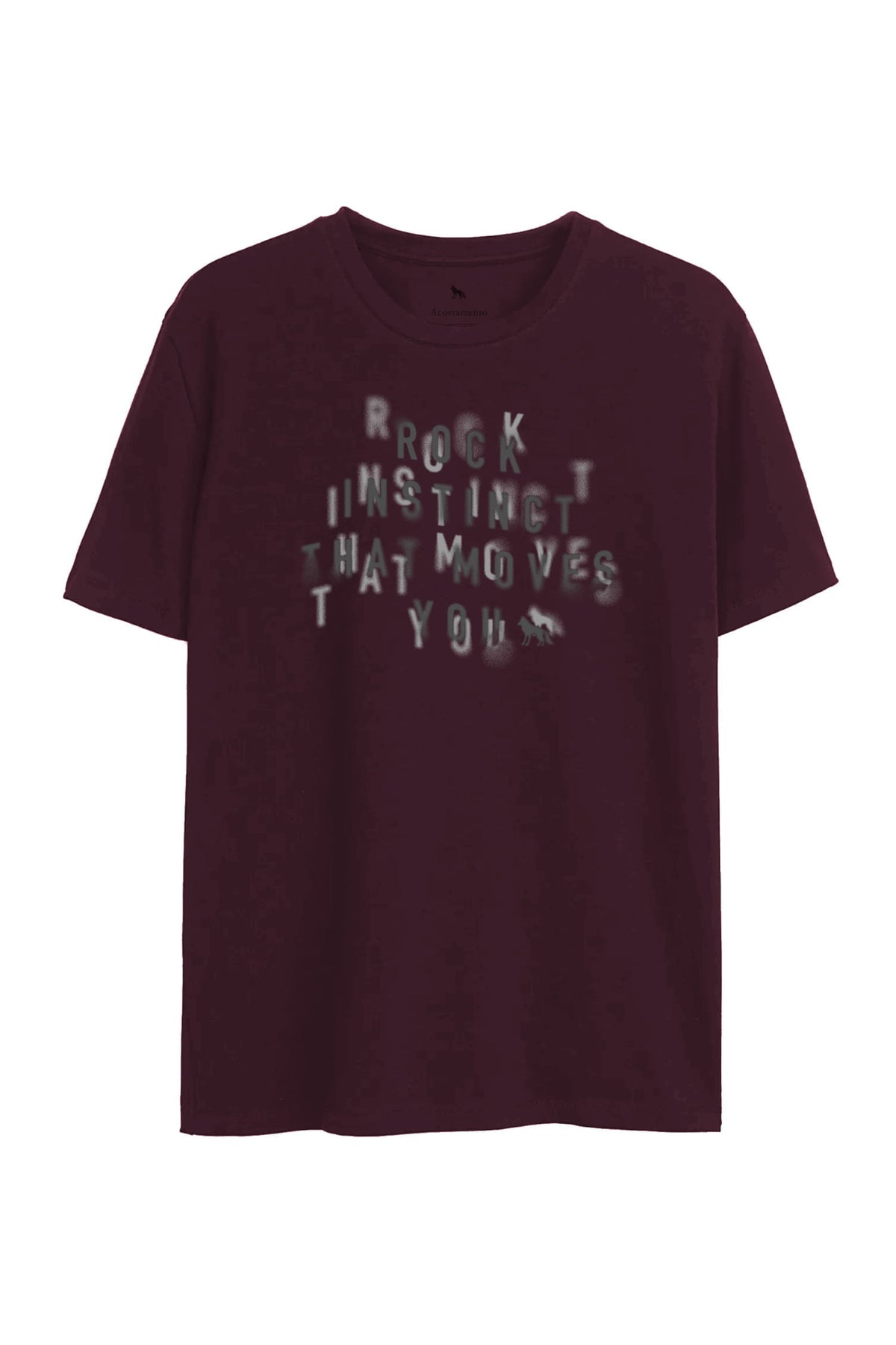 Camiseta Rock Instinct Masculina Acostamento Bordo Sangria