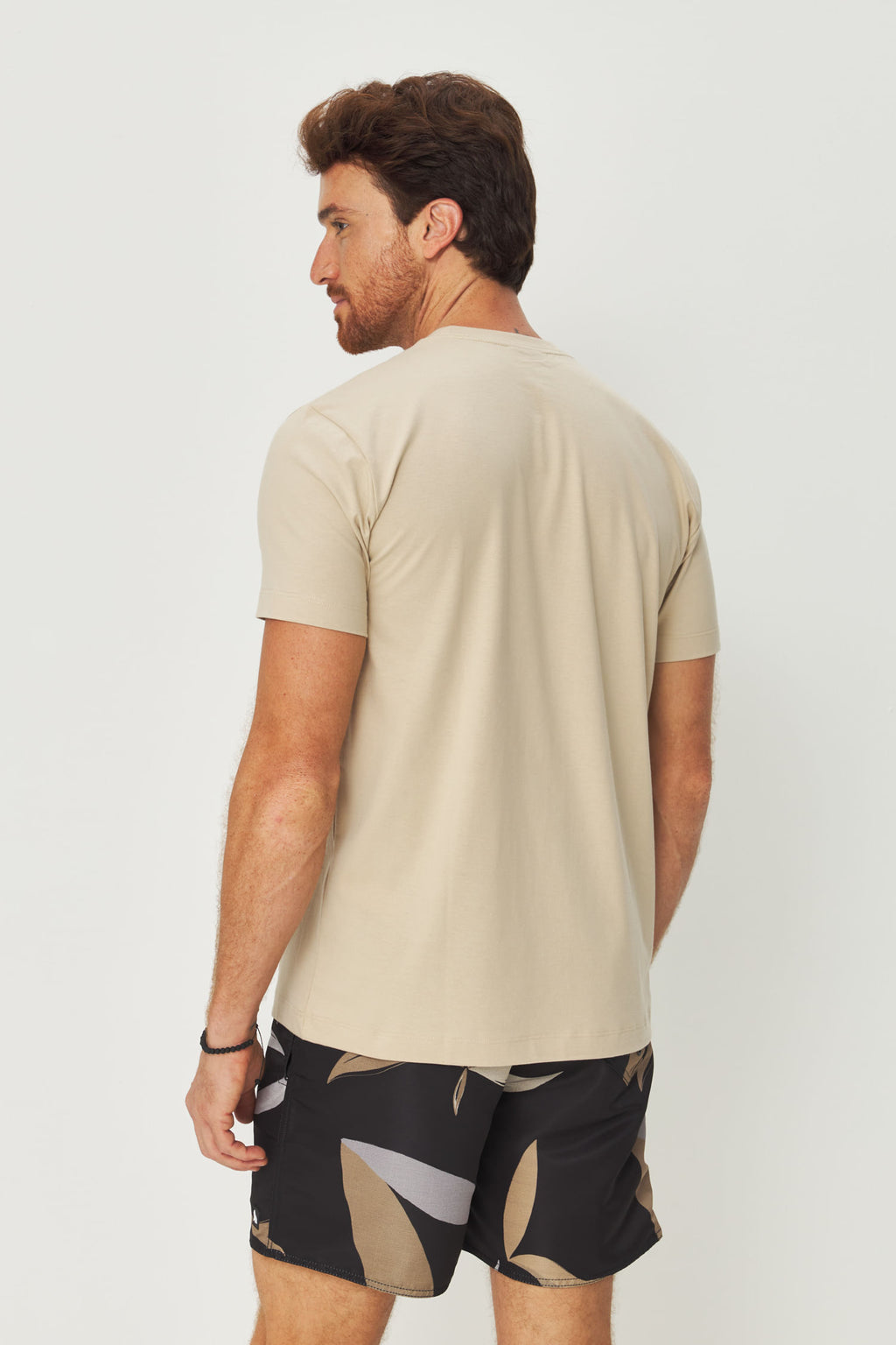 Camiseta Clássica Pima Masculina Acostamento Goanna