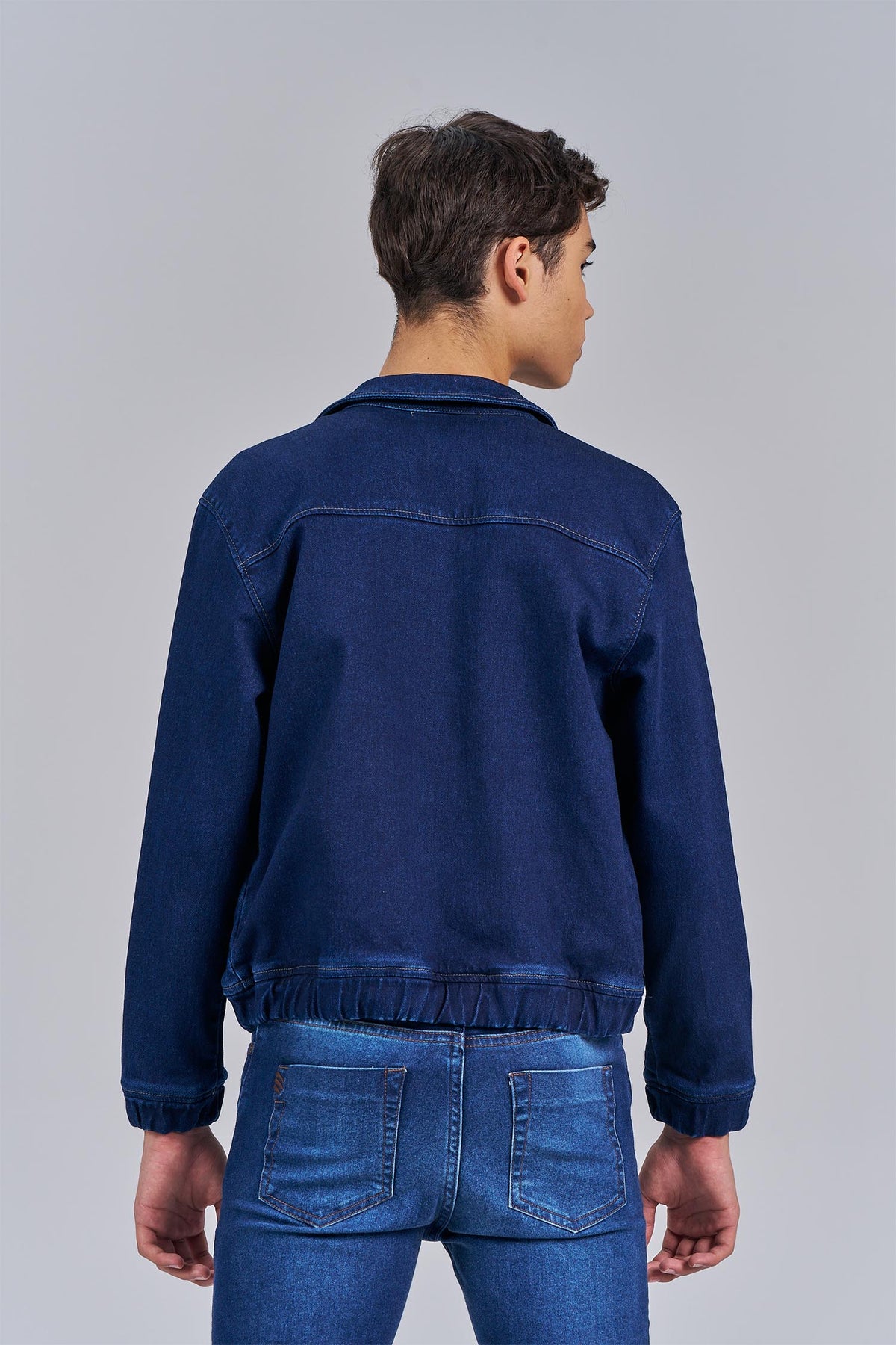 Jaqueta Jeans Menino Acostamento Next Jeans Escuro