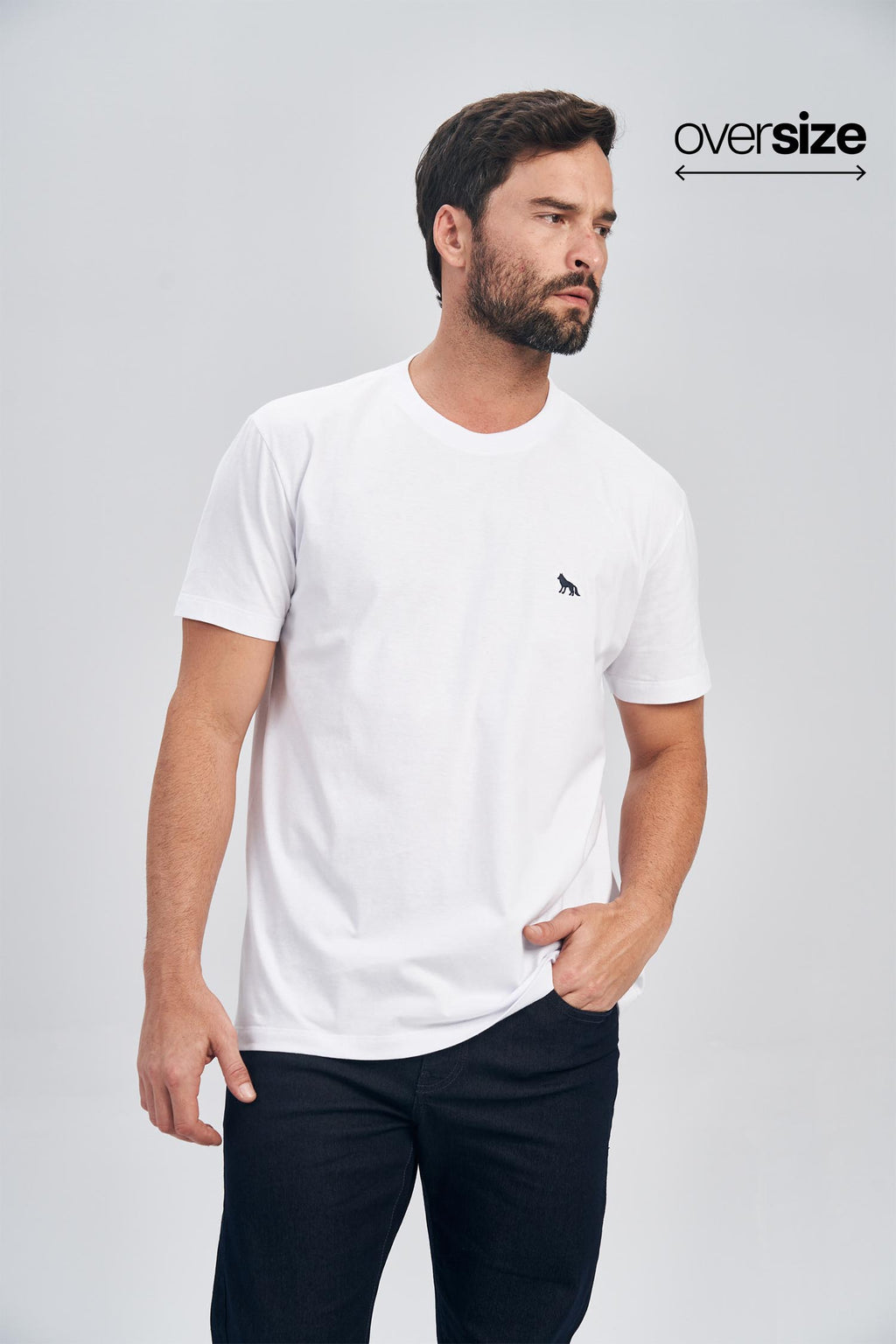 Camiseta New Basic Masculina Oversize Acostamento Bali