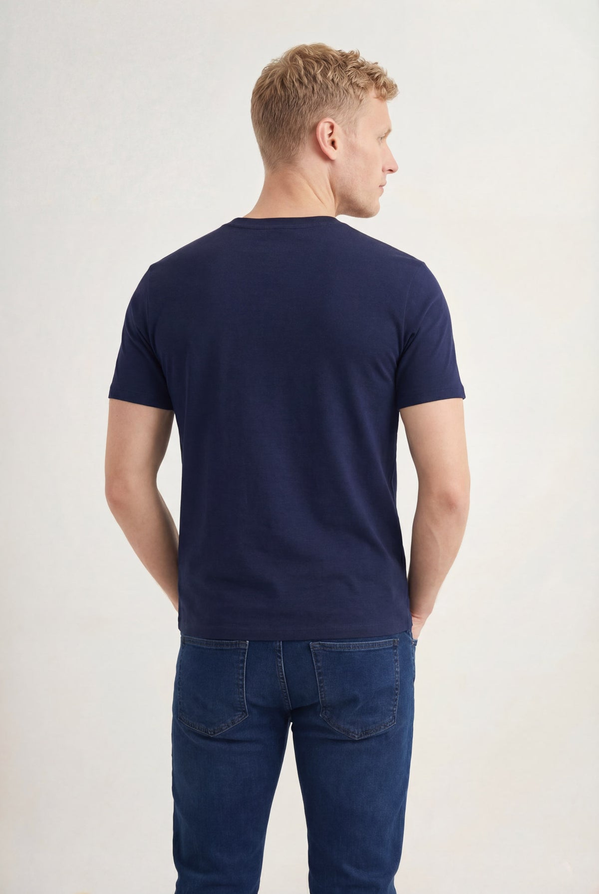 Camiseta Tech Básica Essential Masculina Acostamento Marinho
