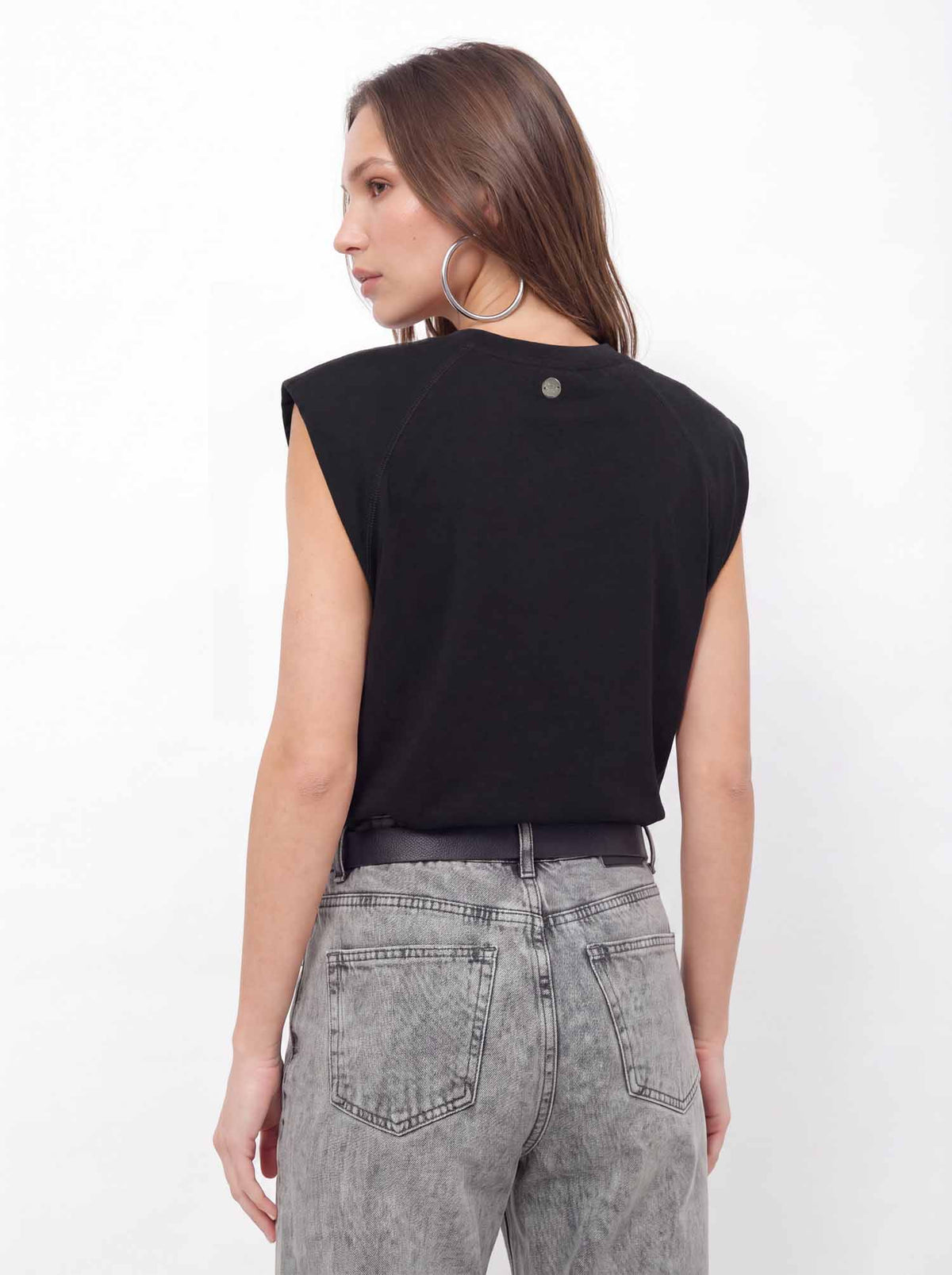 T-Shirt Básica ACT Feminina Preto