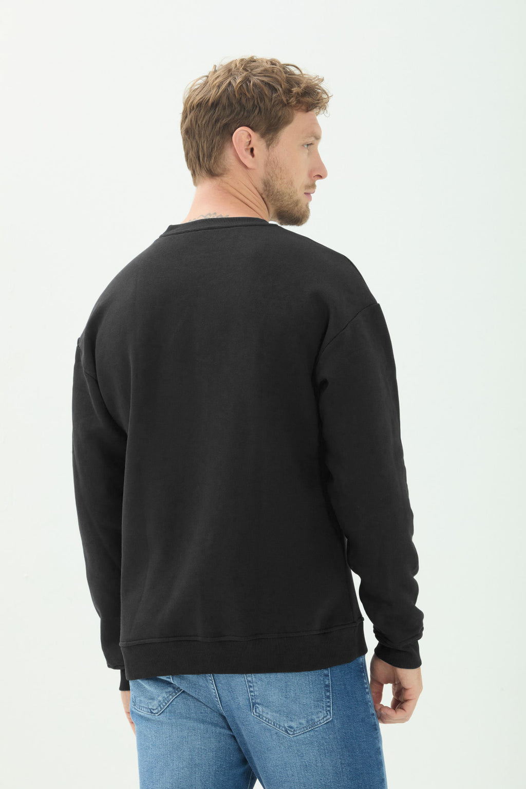 Blusão Moletom Clean Masculino Acostamento Preto