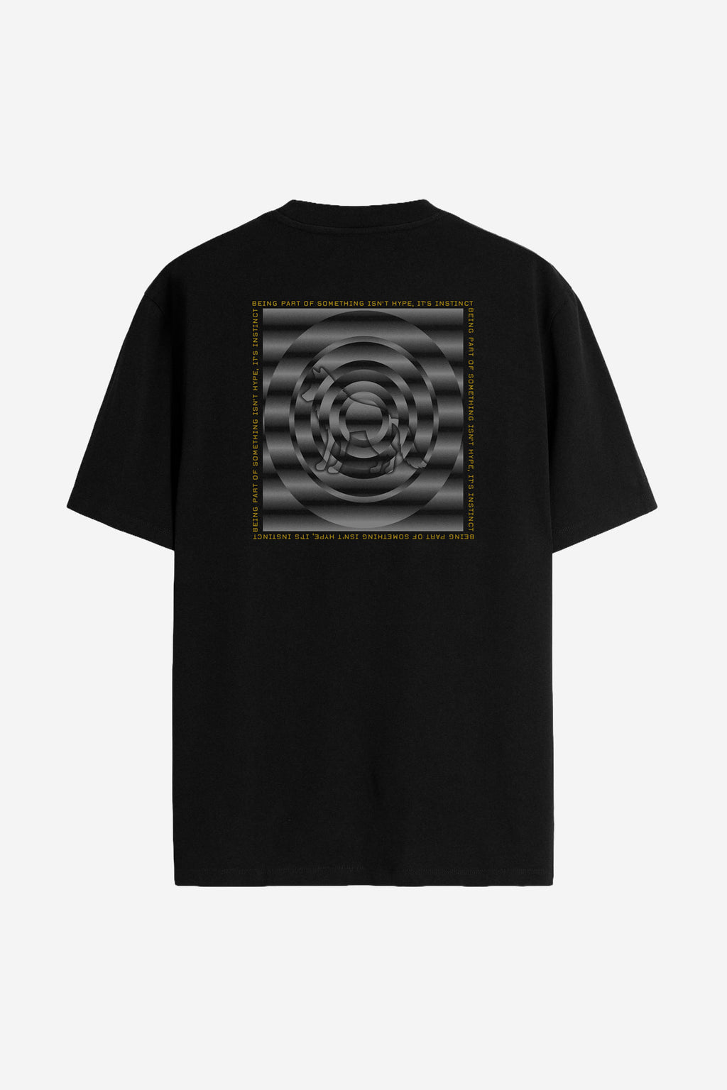 Camiseta Instinct Masculina Acostamento Preto