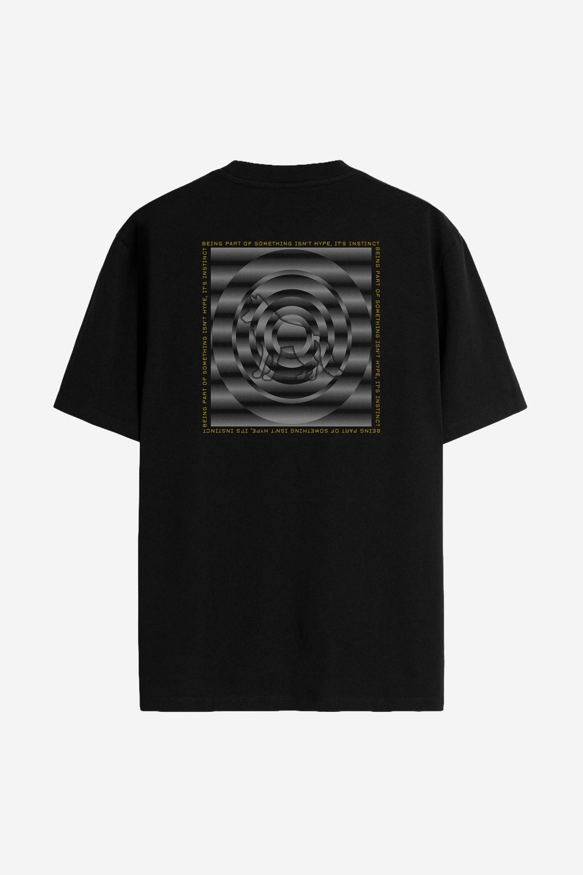 Camiseta Instinct Masculina Acostamento Preto