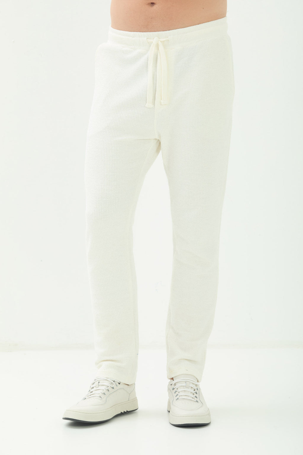 Calça Texturizada Masculina Acostamento Off White