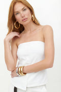 Blusa Assimétrica ACT Feminina Off White
