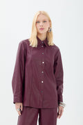 Camisa PU Modern ACT Feminino Deep Ruby