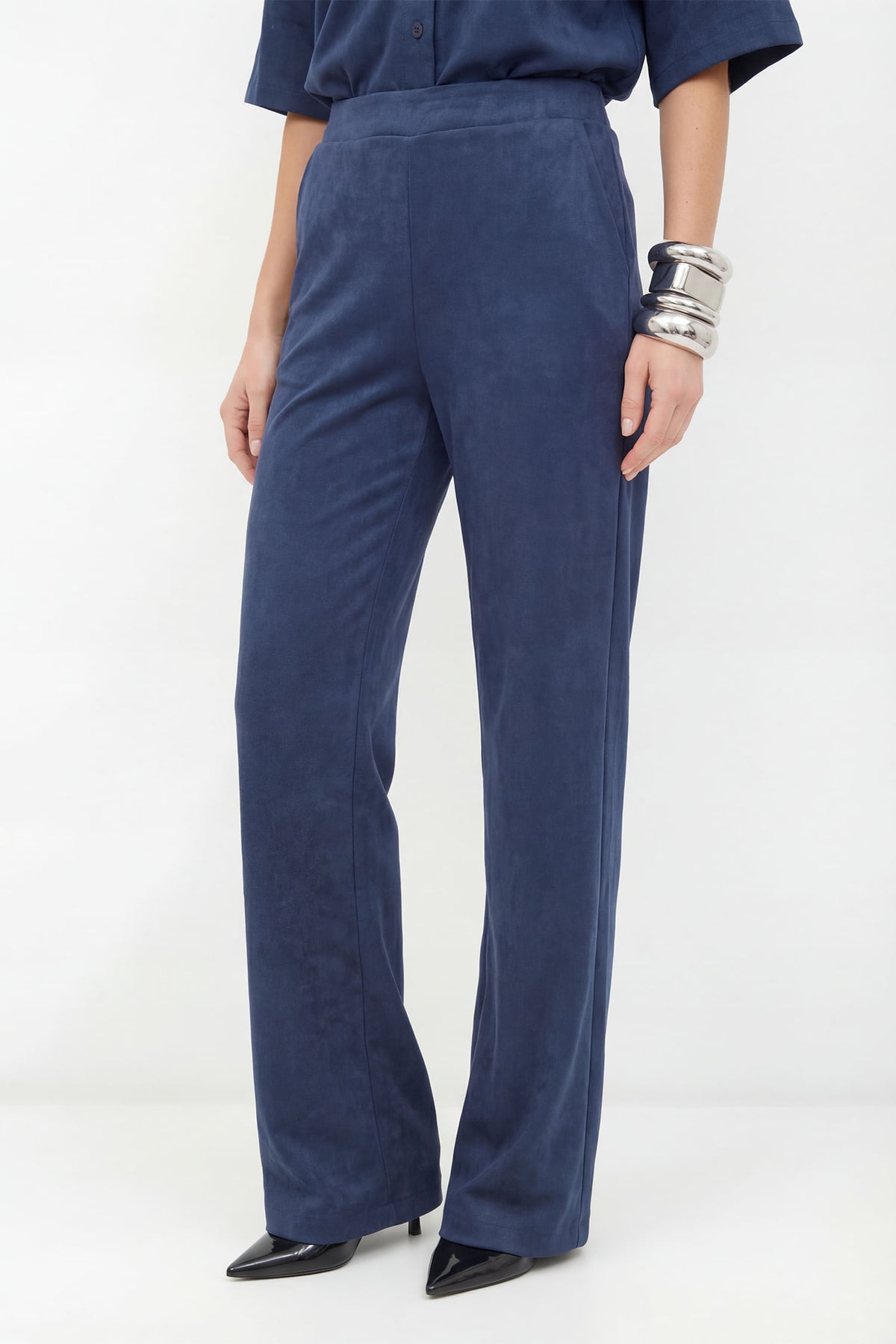 Calça Com Elástico ACT Feminina Red Wine