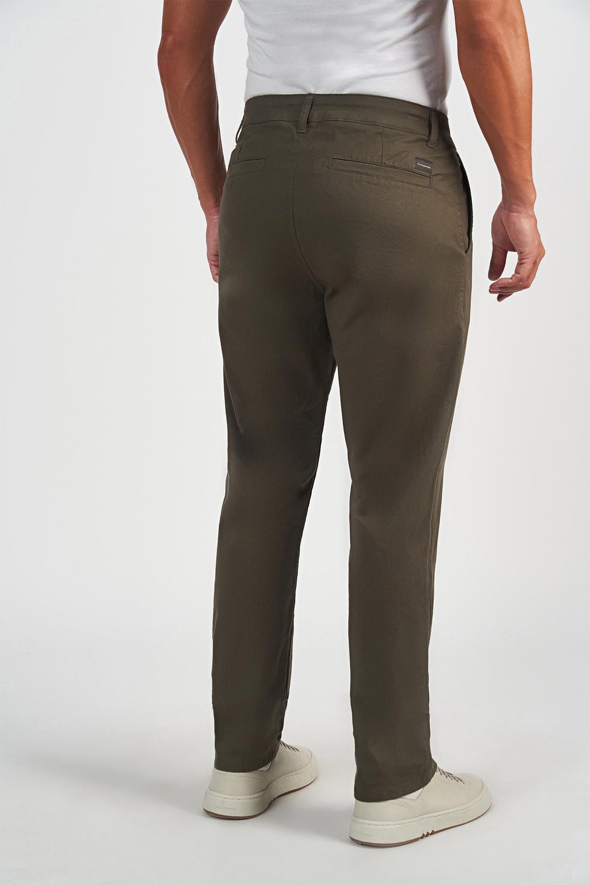 Calça Scrivania Chino Rock Masculina Acostamento Verde Byron
