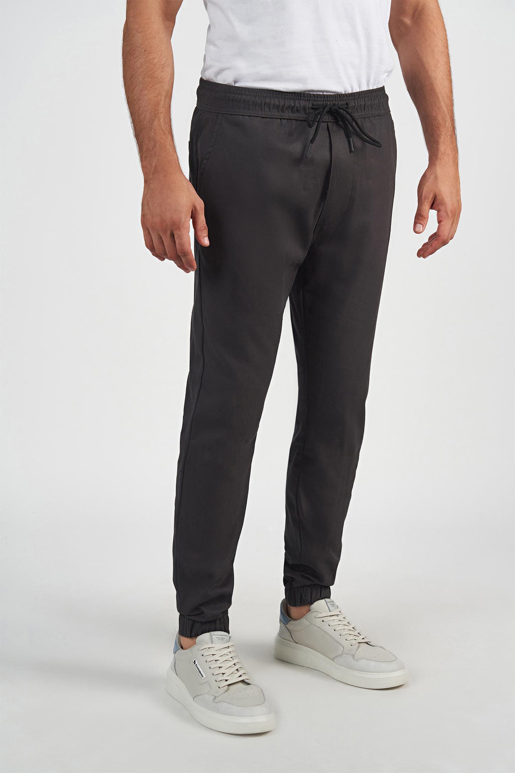 Calça Casual Jogger Masculina Acostamento Chumbo