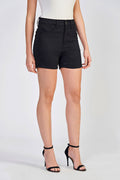 Short Fashion Slim Feminino Acostamento Jeans Escuro