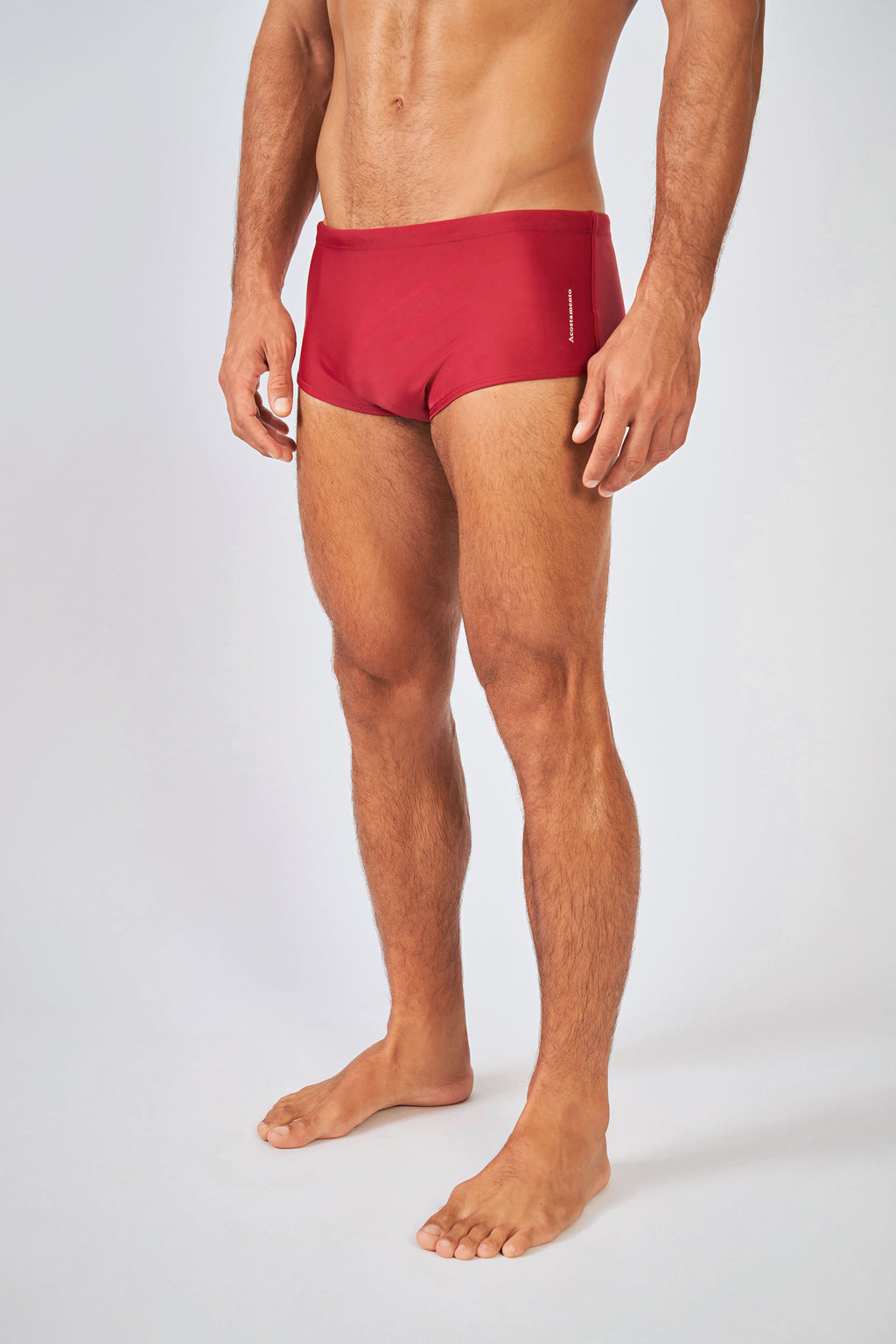 Sunga Básica Masculina Acostamento Branco