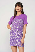 T-Shirt Fresh Print Feminina Acostamento Soft Skin