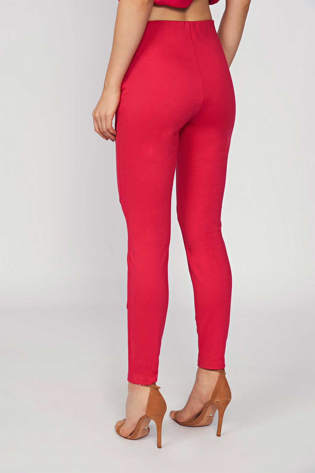 Calça Nervuras Feminina Acostamento Hot Pink
