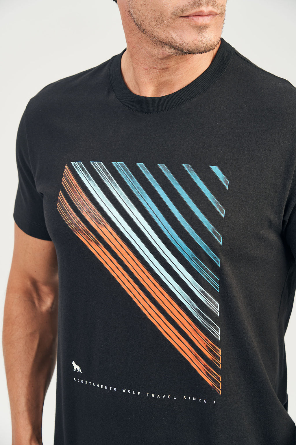 Camiseta Cromo Masculina Acostamento Off White