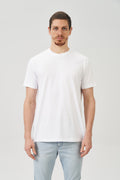 Camiseta Minimalista Masculina Oversize Acostamento Mescla Grafite