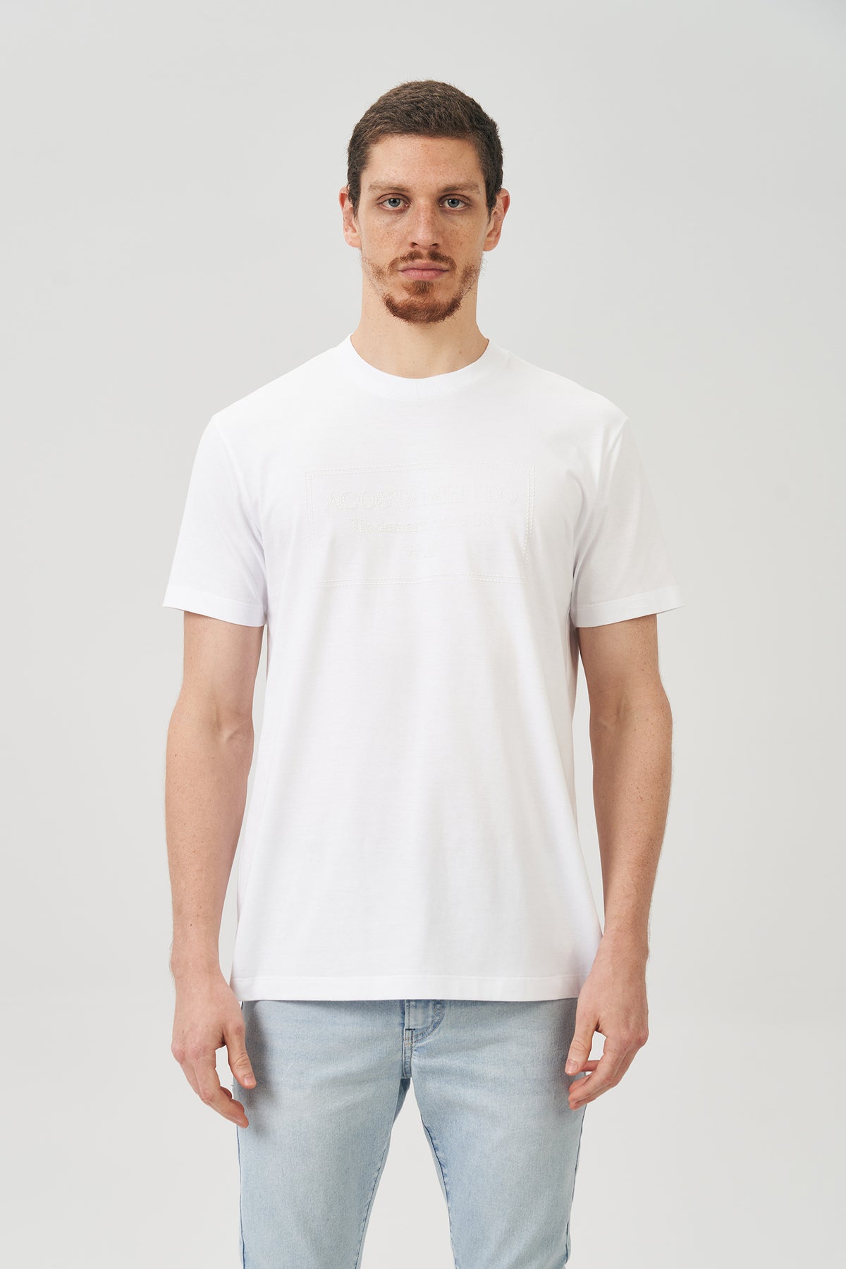 Camiseta Minimalista Masculina Oversize Acostamento Mescla Grafite