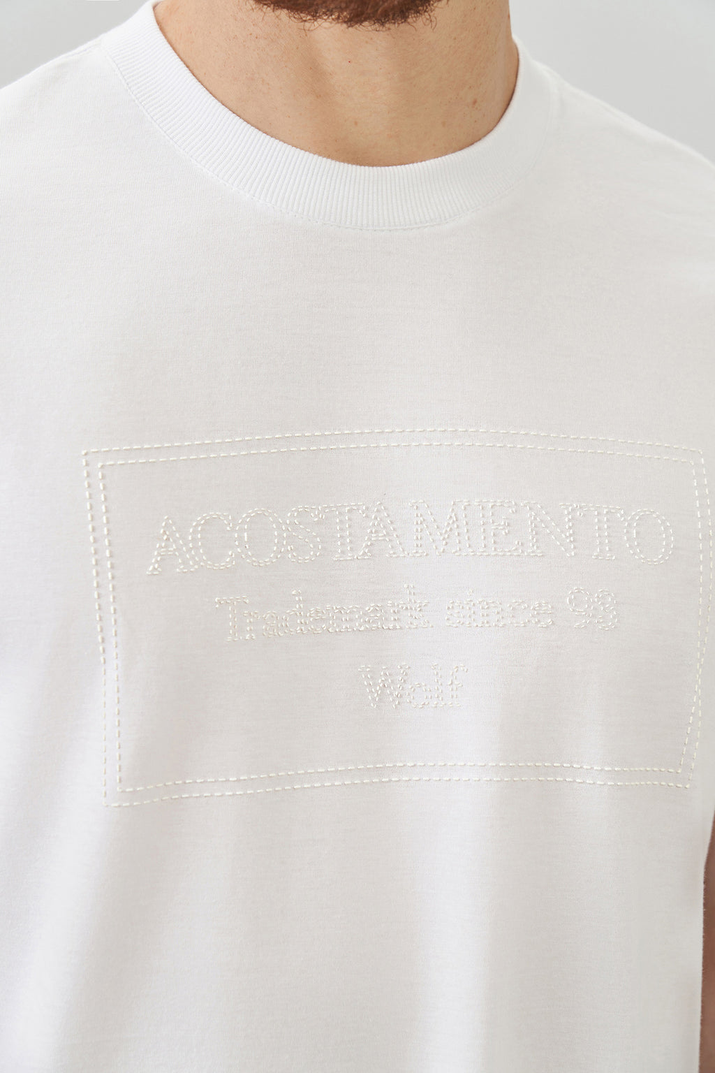 Camiseta Minimalista Masculina Oversize Acostamento Mescla Grafite