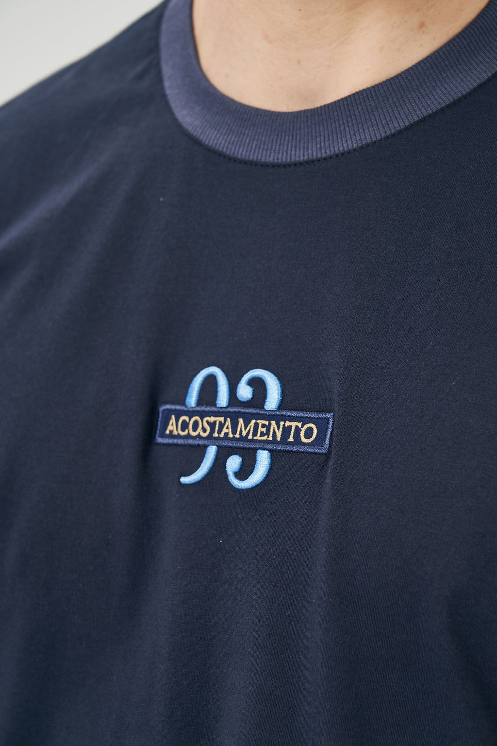 Camiseta Number 93 Masculina Acostamento Marinho