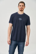 Camiseta Number 93 Masculina Acostamento Marinho