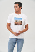 Camiseta Campo Masculina Acostamento Branco