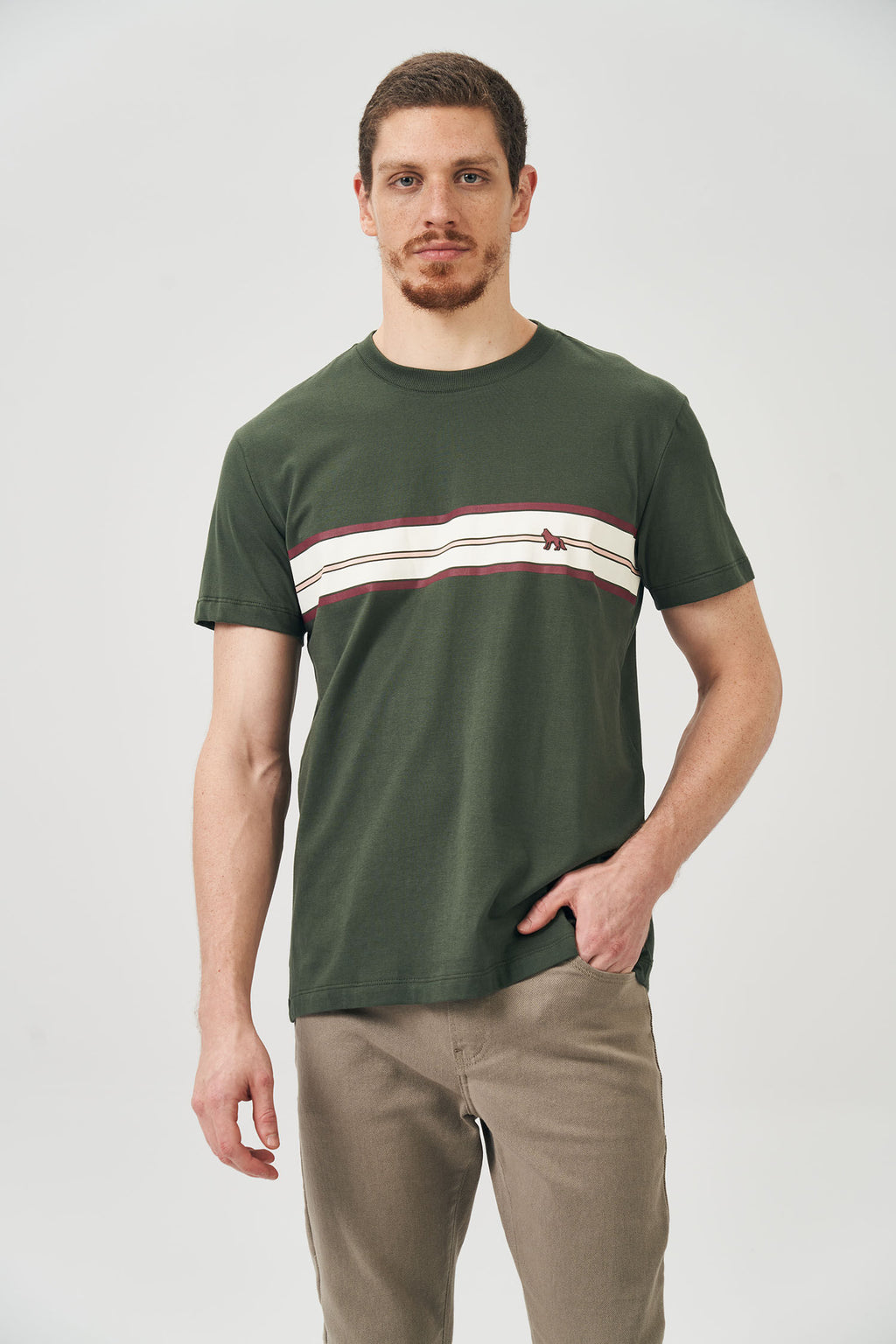Camiseta Path Of The Wolf Masculina Acostamento Azul Navy