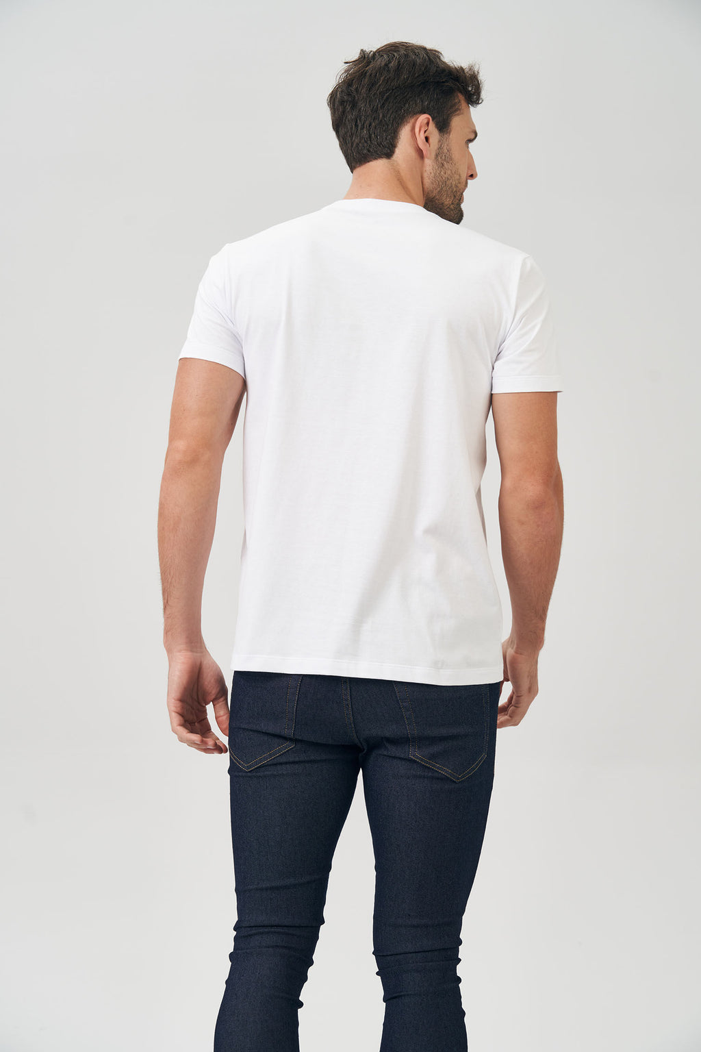 Camiseta Contorno Duplo Masculina Acostamento Verde Nativo