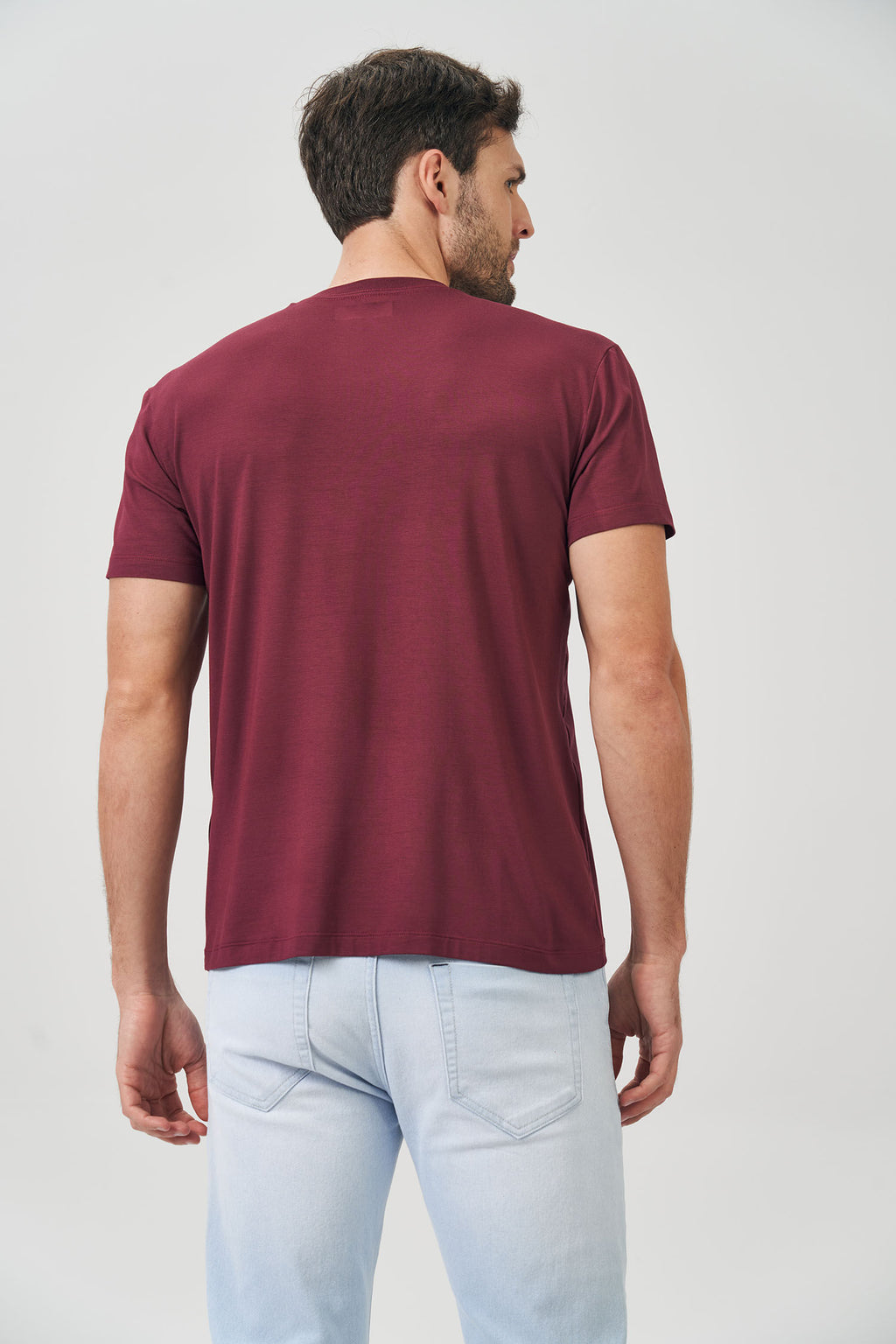 Camiseta Modal Since 93 Masculina Acostamento Bordo Sangria