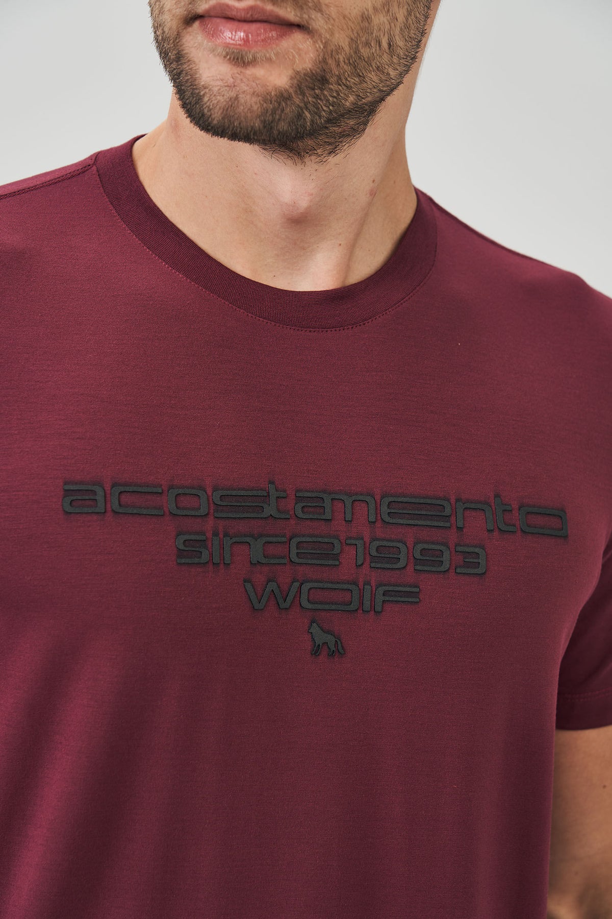 Camiseta Modal Since 93 Masculina Acostamento Bordo Sangria