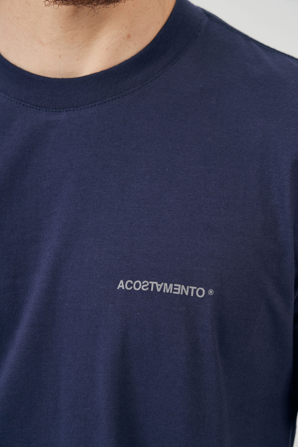 Camiseta Waterblock Letters Masculina Acostamento Branco