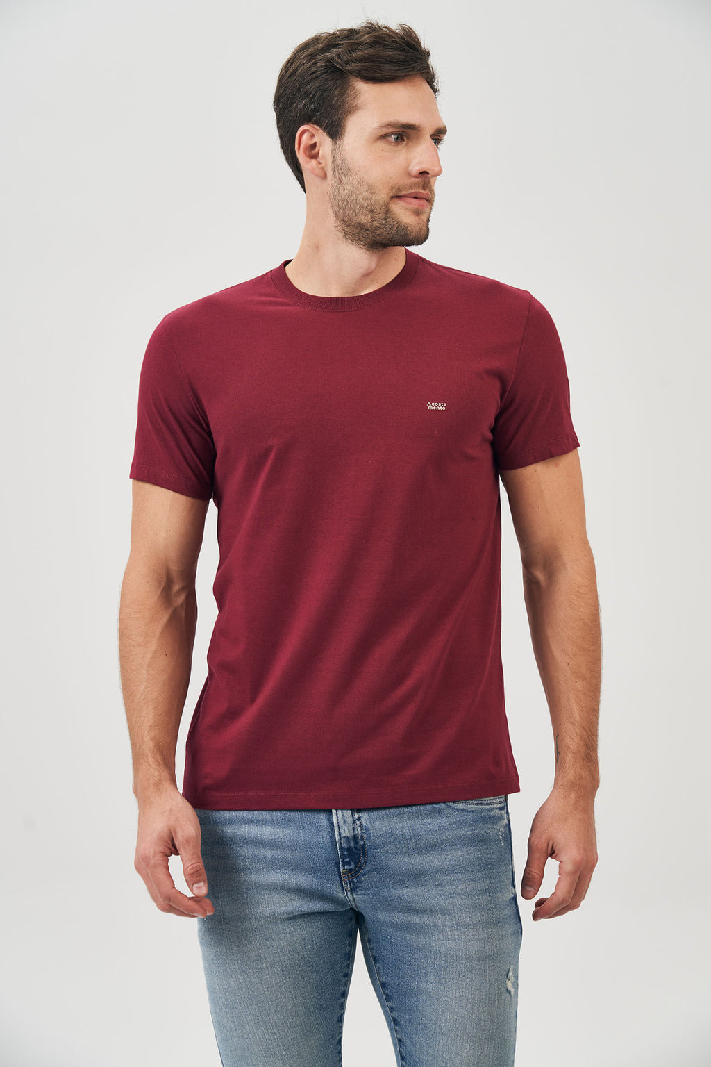 Camiseta Essential Masculina Acostamento Amarelo Creme