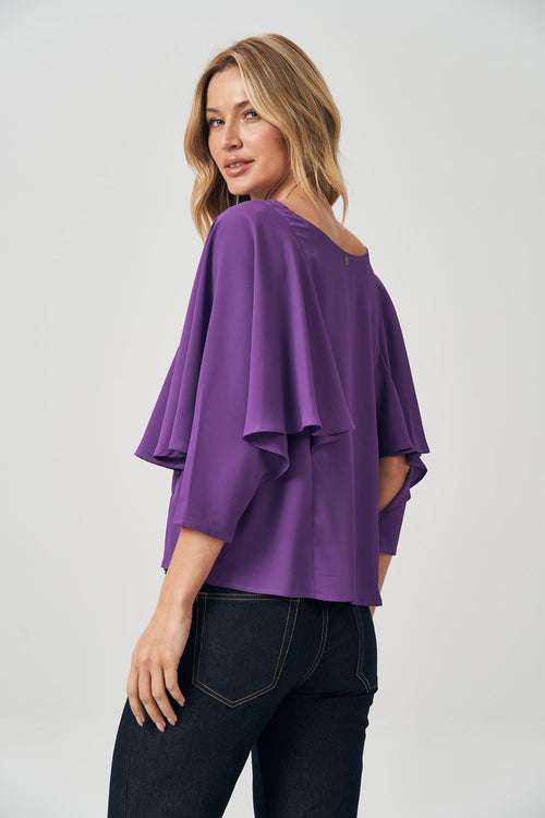 Blusa Charme Feminina Acostamento Purple