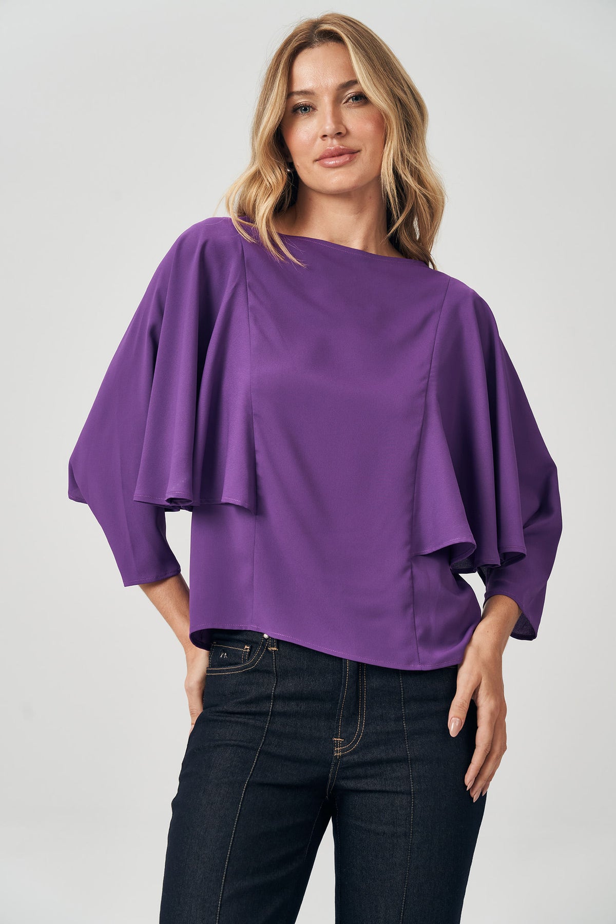 Blusa Charme Feminina Acostamento Purple
