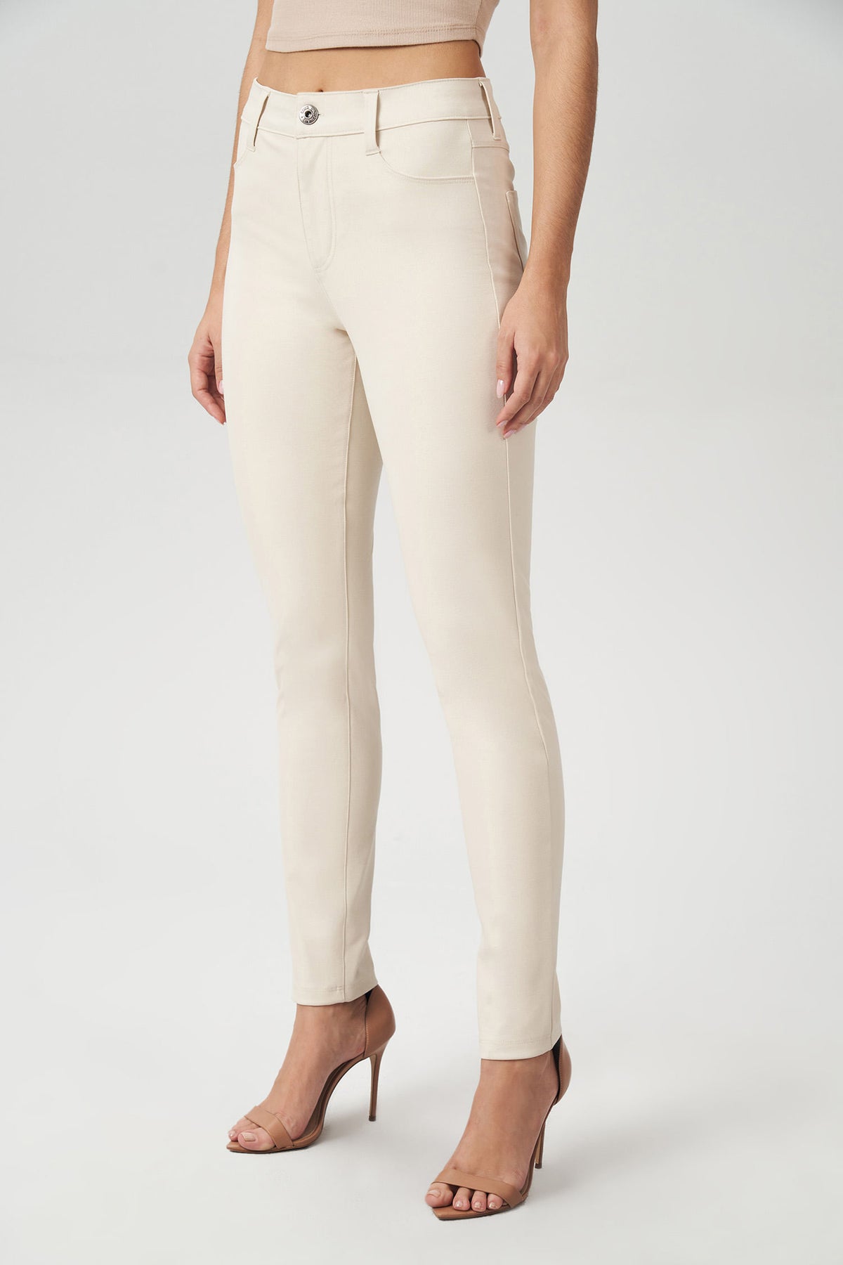 Calça Fashion Skinny Feminina Acostamento Areia