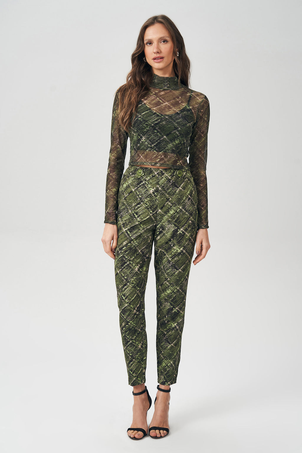 Calça Print Feminina Acostamento Deep Lines