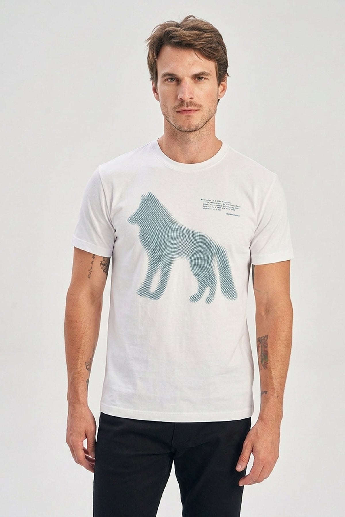 Camiseta Heat Reading Masculina Acostamento Branco
