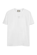 Camiseta Formas em Lobo Masculina Acostamento Branco