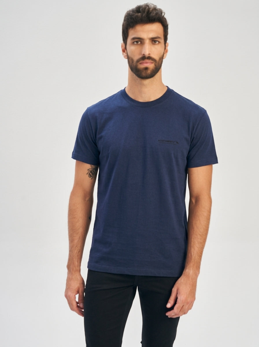 Camiseta Silk Local Masculina Acostamento Marinho